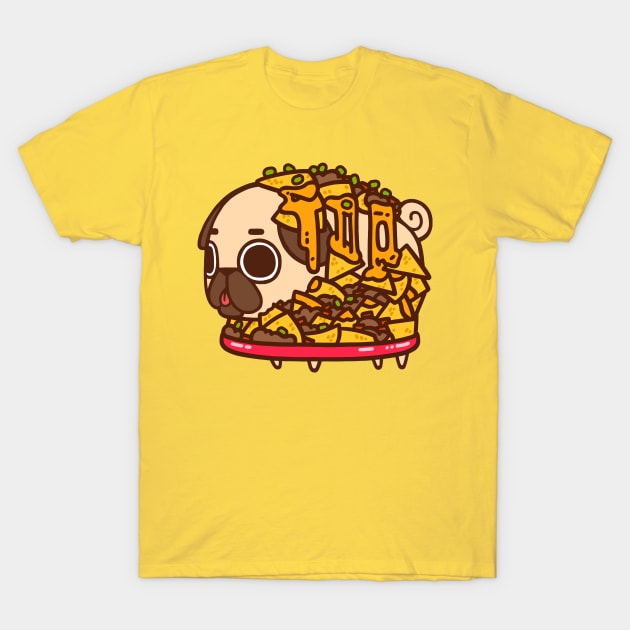 Nachos Puglie T-Shirt by Puglie Pug 